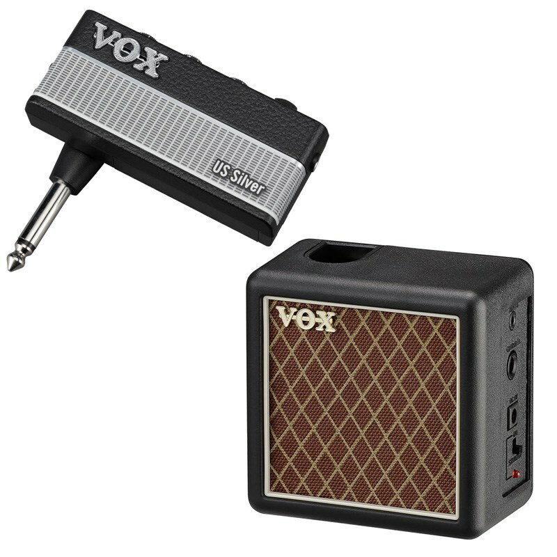 あす楽 VOX amPlug3 US Silver + amPlug2 Cabinet [AP3-US + AP2-CAB] セット アンプシミュレーター ヘッドフォンアンプ (ギターアンプ・ベースアンプ)