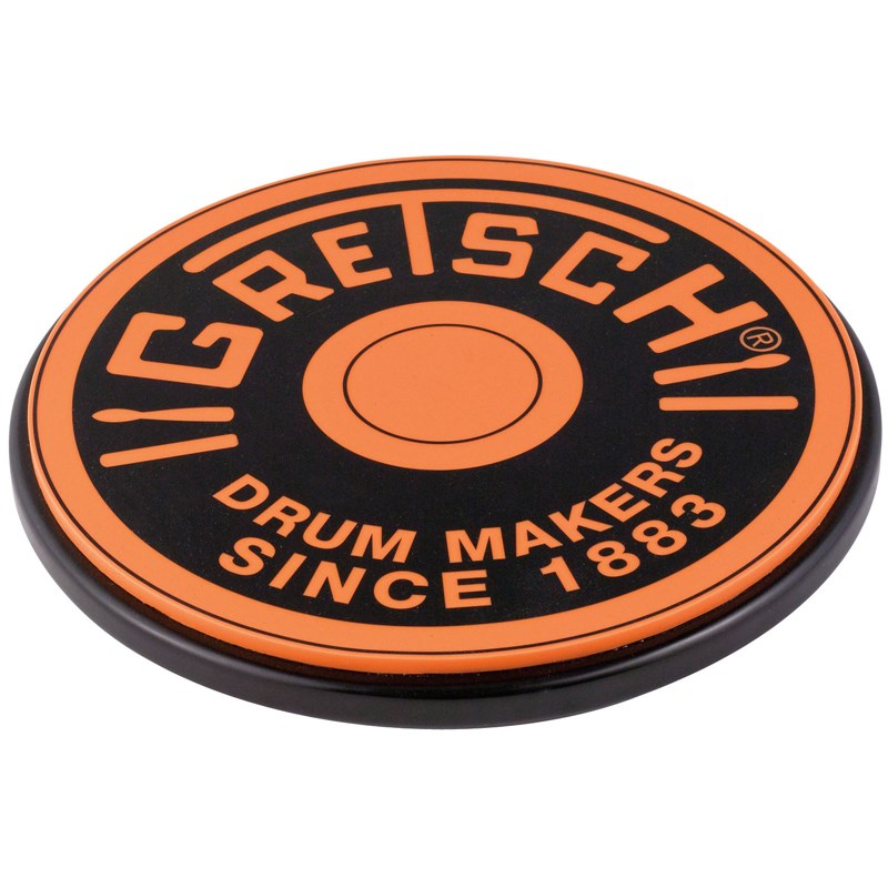 あす楽 GRETSCH GREPAD12O [Round Badge Practice Pad / 12 Orange] トレーニングドラム (ドラム)