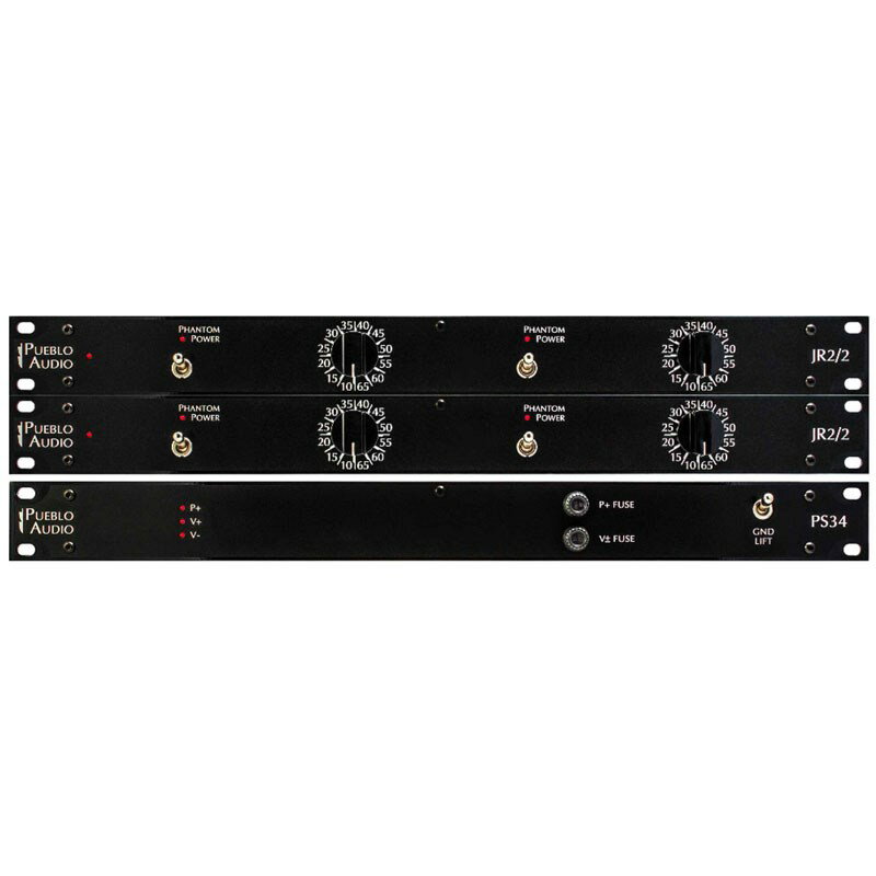 Pueblo Audio JR Series Preamps (4+4 Package A) (お取り寄せ商品・納期別途ご案内) アウトボード マイクプリアンプ…