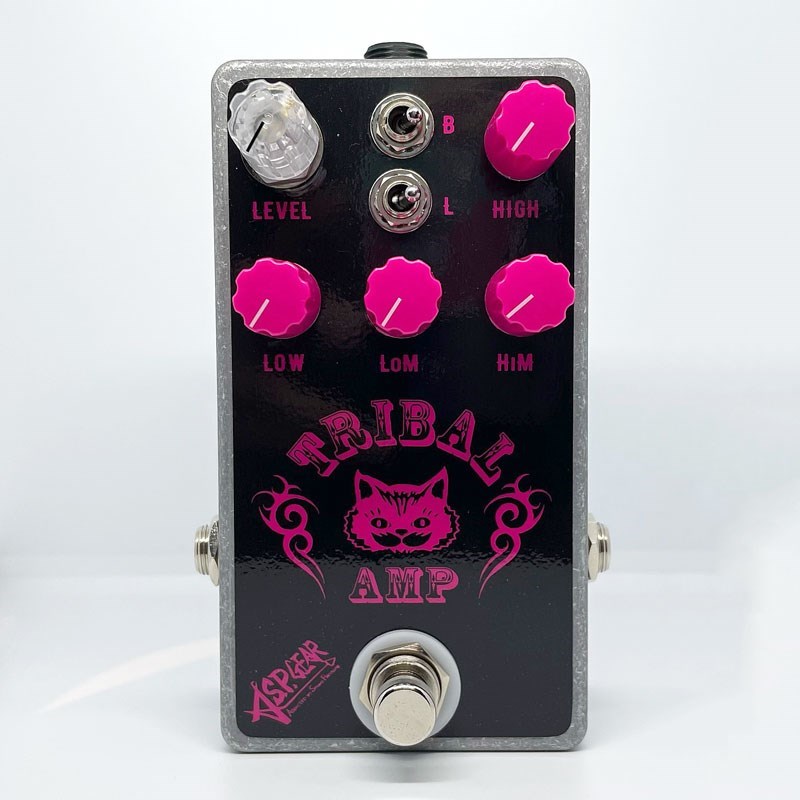 A.S.P.GEAR TRIBAL AMP KUROYANAGI model-A ベース用エフェクター ベース用プリアンプ・EQ・DI (エフェクター)