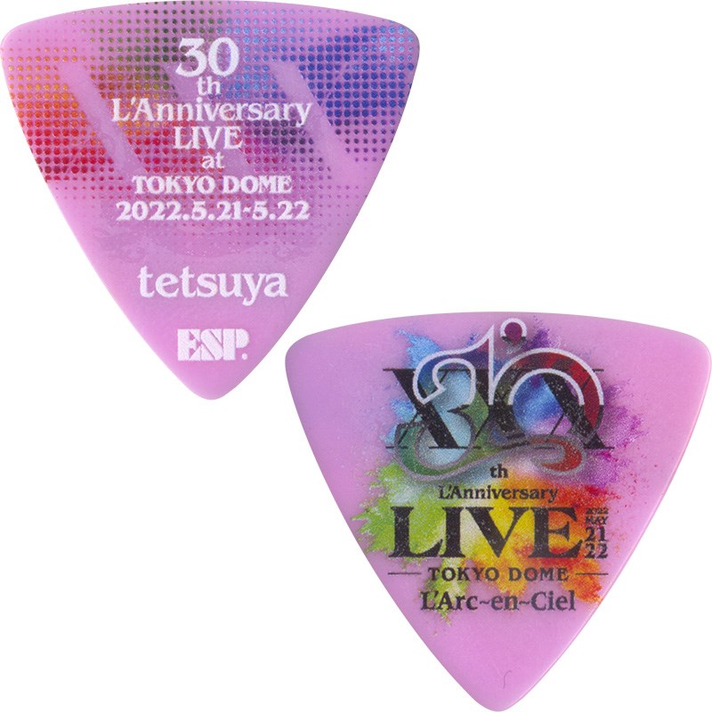ESP PA-LT10-30th LIVE (Pink) [tetsuya Model] ピック (楽器アクセサリ)