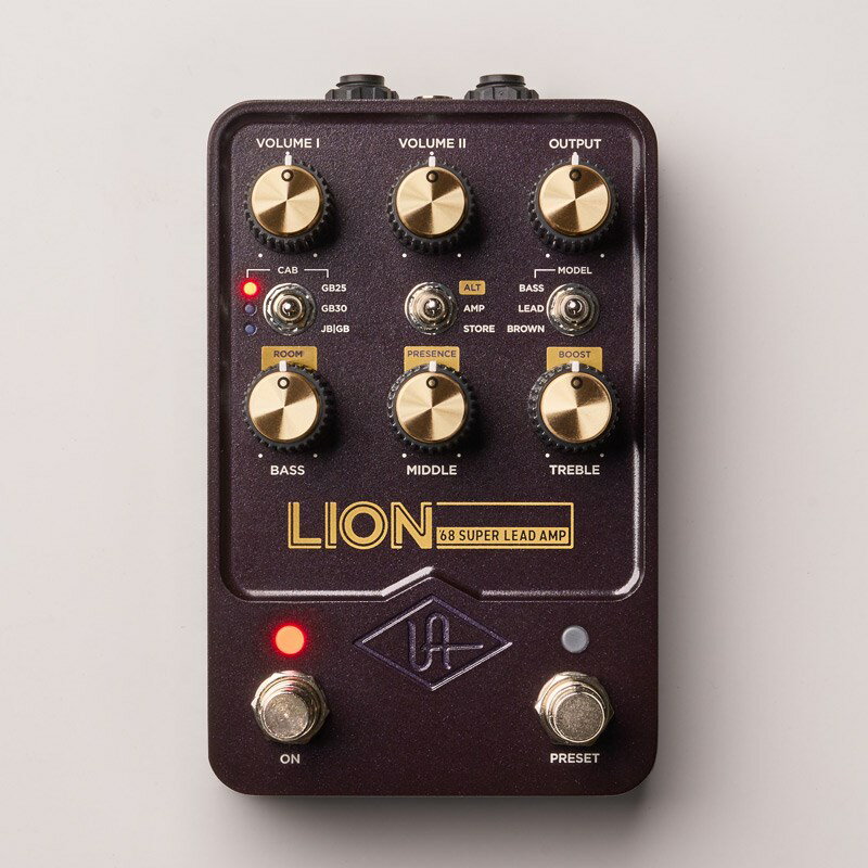  Universal Audio UAFX Lion '68 Super Lead Amp ѥե ץꥢ (ե)