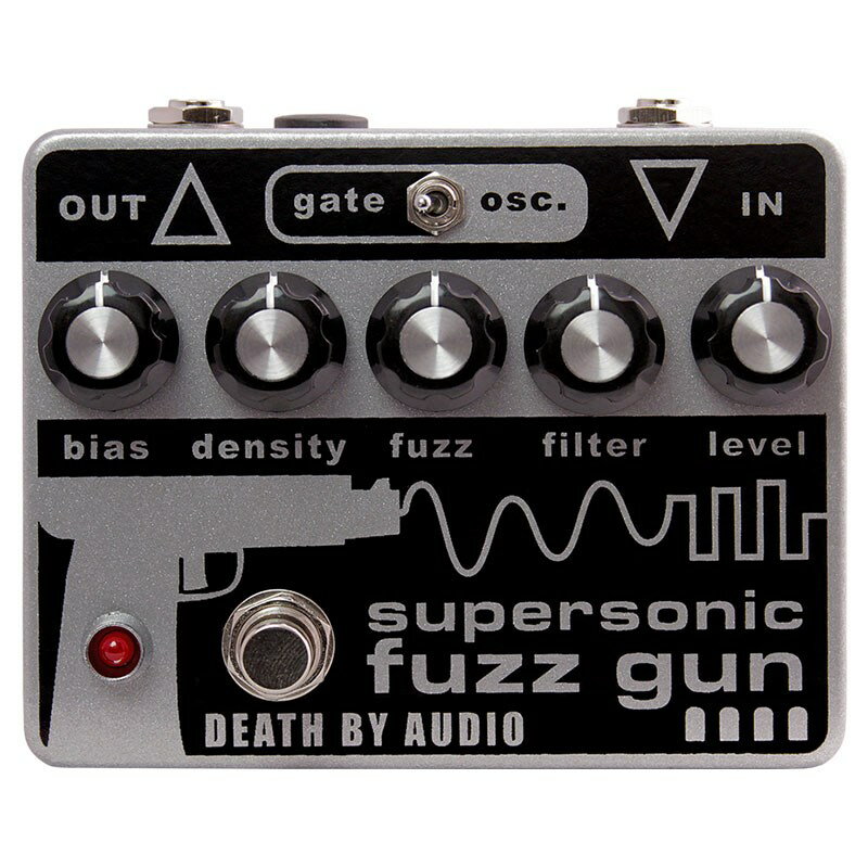 あす楽 Death by Audio SUPERSONIC FUZZ GUN ギター用エフェクター 歪み系 (エフェクター)