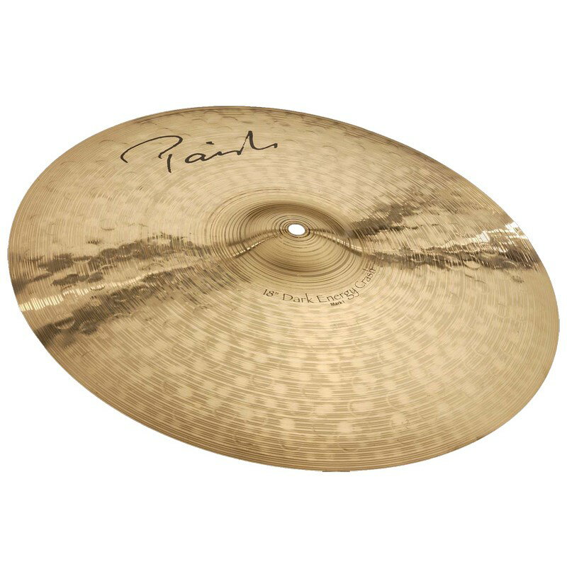 PAiSTe Signature Dark Energy Crash Mark-I 16 シンバル クラッシュ (ドラム)