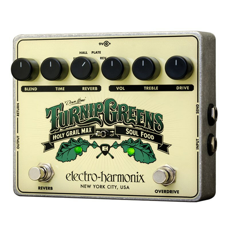 あす楽 Electro Harmonix Turnip Greens ギター用エフェクター 歪み系 (エフェクター)