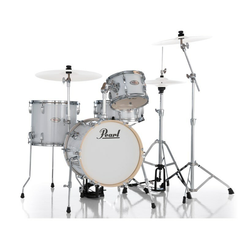 Pearl MIDTOWN ドラムシェル＆ハードウェアパック - Pure White [MT564/C-D #33]【受注発注品】 ドラムセット (ドラム)