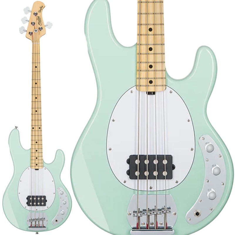 あす楽 Sterling by MUSICMAN S.U.B. Series Ray4 (Mint Green/Maple) エレキベース MMタイプ (ベース)