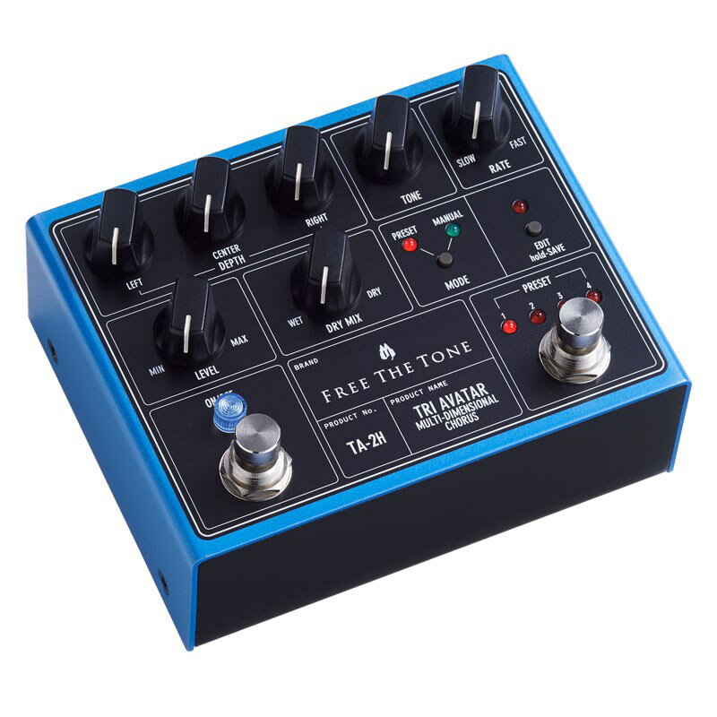 あす楽 Free The Tone TRI AVATAR 2 TA-2H (MULTI-DIMENSIONAL CHORUS) ギター用エフェクター モジュレーション系 (エフェクター)