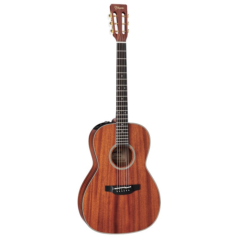 関連商品TAKAMINE/新品 商品一覧＞＞アコースティック・エレアコギター【115，000円〜220，000円】 商品一覧＞＞エレアコギター/TAKAMINE 商品一覧＞＞TAKAMINE DMP471M-DC NS 【お取り寄せ商品】 エレアコギター (アコースティック・エレアコギター)商品説明〜 Takamine エレアコ400シリーズ〜抱えやすいコンパクトボディと630mmショートスケールを採用した400シリーズ！タカミネのエレアコでは最も古くからラインナップされているボディシェイプのひとつで、弾きやすさやウォームな生音と、ステージギターとしてのエレアコの完成度から、高い演奏技術を要求されるサポートギタリストにも愛用されています。手の小さな女性ばかりでなく、フィンガー・ピッカーにもお勧めです。〜 プリアンプCT4-DX 〜タカミネのプリアンプCT4-DXは、006P/9Vバッテリー×2の18V高電圧ドライブにより、かつてない余裕のヘッドルームを実現。音量の最小/最大幅が大きいアコースティック・ギターの広いダイナミックレンジを充分に満たし、優しく奏でる穏やかな爪弾きから弦の揺れが見える程のハード・ピッキングまで、ピュアで歪みのない豊かなサウンドを実現します。世界中のトップ・プロから認められているタカミネ・オリジナル・ブリッジピックアップパラスティックに加え、任意のピックアップを接続するデュアル・モードを搭載。2系統のEQとノッチフィルターにより、それぞれのピックアップの個性を最大限に活かしたイコライジングと任意のミックス・バランス調整により、今までに無いフレキシブルなサウンドを提供します。通常の1ピックアップ・モードでは2グループのEQをリンクさせ4ポイントEQ&ノッチフィルター×2というプロ用PAコンソールにも匹敵するコントロールが可能となります。[SPEC]・TOP：SOLID HONDURAS MAHOGANY・BACK：SOLID HONDURAS MAHOGANY・SIDES：HONDURAS MAHOGANY・NECK：MAHOGANY・FINGER BOARD：EBONY・SCALE：630mm・NUT WIDTH：42mm・PRE-AMP：CT4-DX (DMP) コンタクトピックアップ内蔵・POSITION MARK：DIAMOND・COLOR：NS (satin)・WITH SEMIHARD CASE：SH-400※写真はサンプルです。材質の特性上、杢目・色合いは1本1本異なります。ご了承下さい。※こちらの商品はお取り寄せ商品につき、商品のお渡しまで1週間ほどお時間をいただく場合がございます。ご購入をお急ぎの方は、ご注文前に必ず納期をメール、もしくはお電話にてお問い合わせ下さい。当店から折り返し納期について返答させていただきます。また、メーカー長期在庫切れの場合、ご注文をキャンセルさせていただく場合がございます。あらかじめご了承下さい。イケベカテゴリ_アコースティック・エレアコギター_エレアコギター_TAKAMINE_新品 SW_TAKAMINE_新品 JAN:4582270004316 登録日:2017/10/28 エレアコ タカミネ 高峰