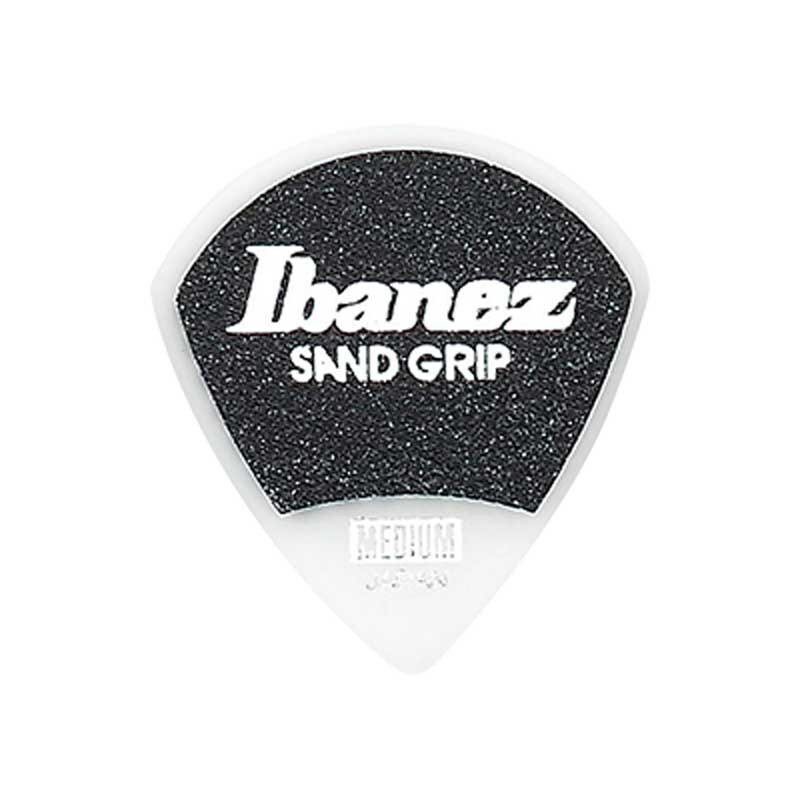 Ibanez Grip Wizard Series Sand Grip Pick [PA18MSG] (Medium/White) ピック (楽器アクセサリ)