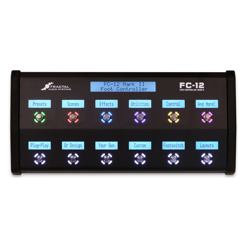 FRACTAL AUDIO SYSTEMS FC-12 MARK II ラインセレクター・フットスイッチ MIDIフットコントローラー (エフェクター)
