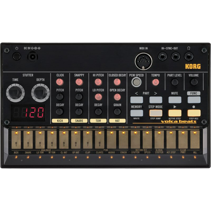  KORG volca beats(ò) ꥺޥ󡦥ץ顼 (󥻥Żҳڴ)