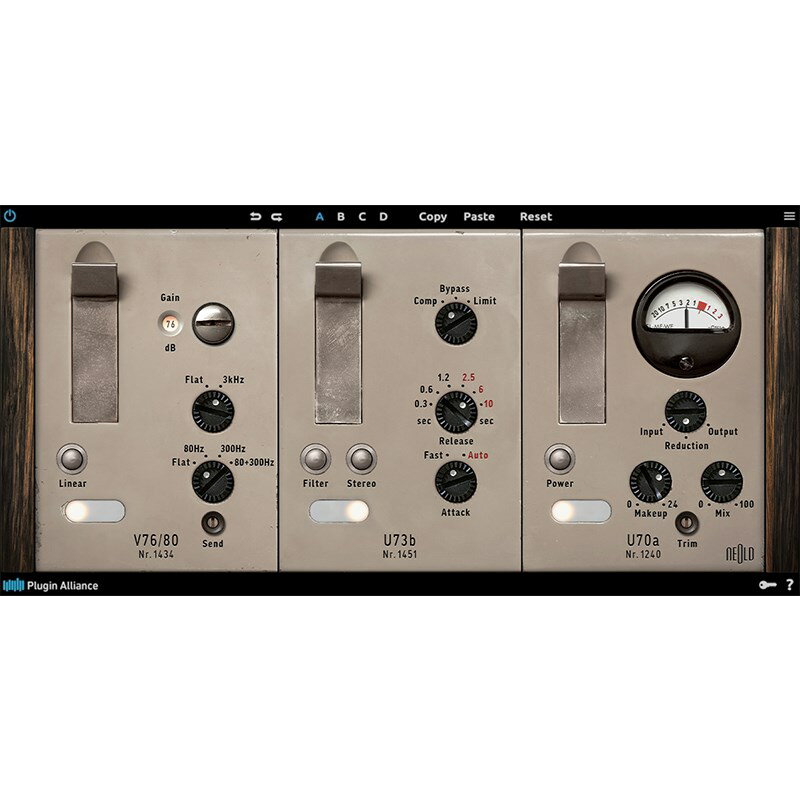 Plugin Alliance NEOLD V76U73(オンライン納品)(代引不可) プラグインソフト ダイナミクス・EQ (DTM)