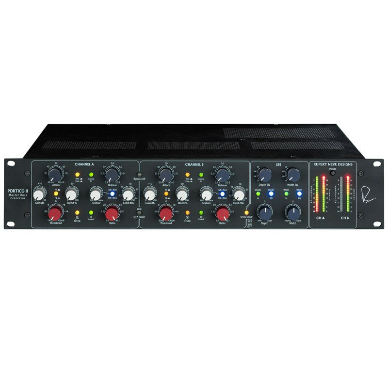 RUPERT NEVE DESIGNS Portico II Master Buss Processor - Black(予約商品・納期別途ご案内) アウトボード ダイナミクス・EQ系 (レコーディング)