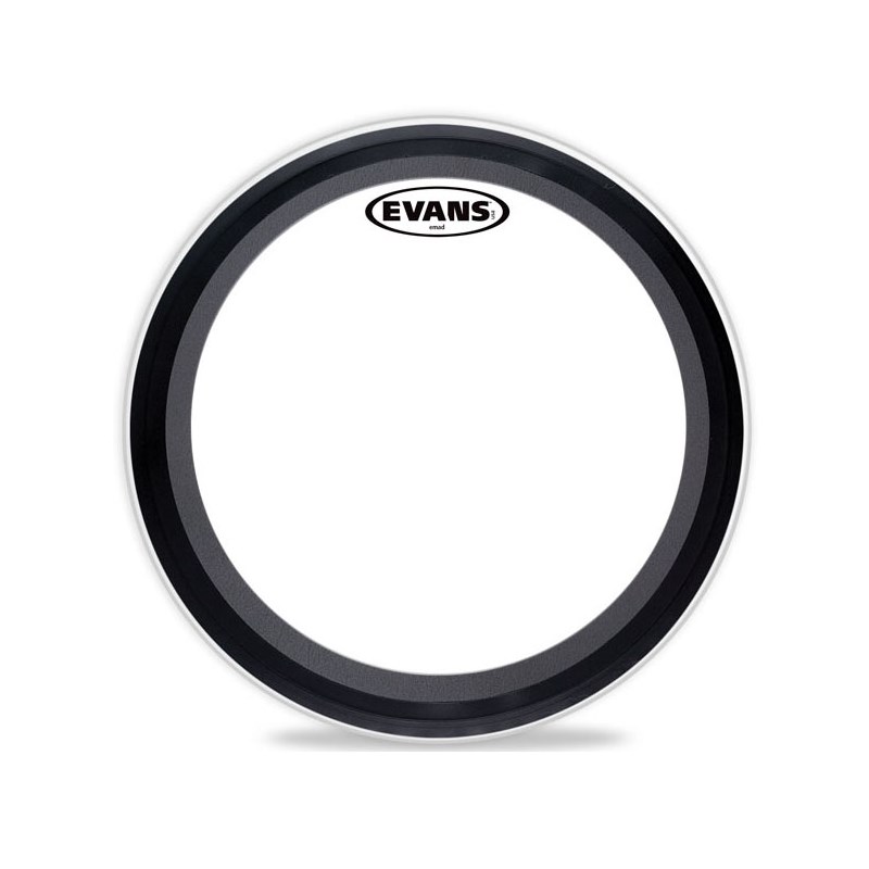 EVANS BD24EMAD [EMAD Clear 24/ Bass Drum]【1ply ， 10mil】 ドラムヘッド バスドラム用 (ドラム)