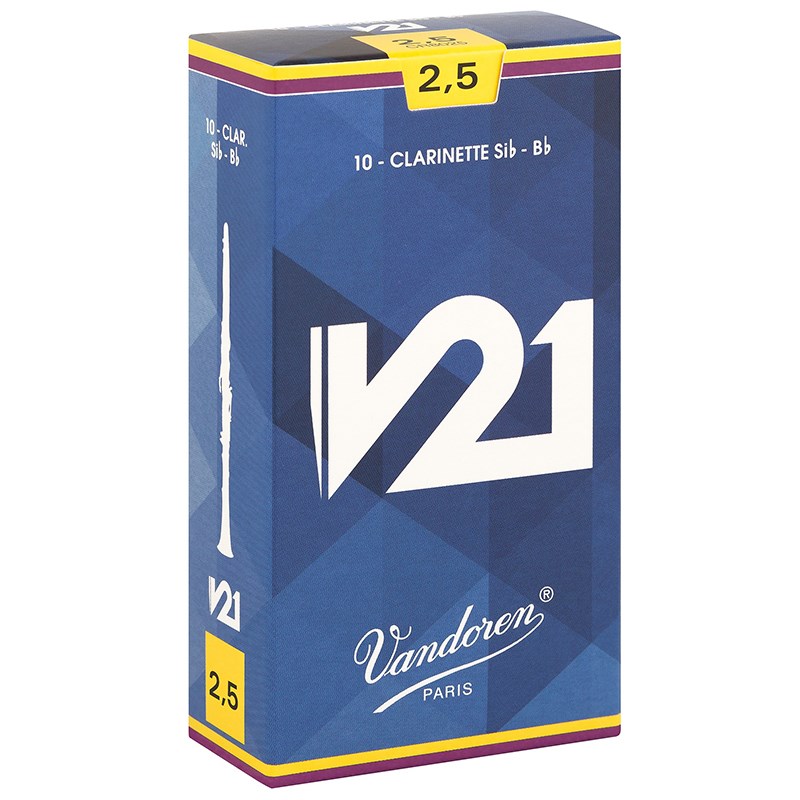 VANDOREN 「2.5」B♭クラリネット用リード バンドレン V21 サックス用アクセサリ リード (管楽器・吹奏楽器)