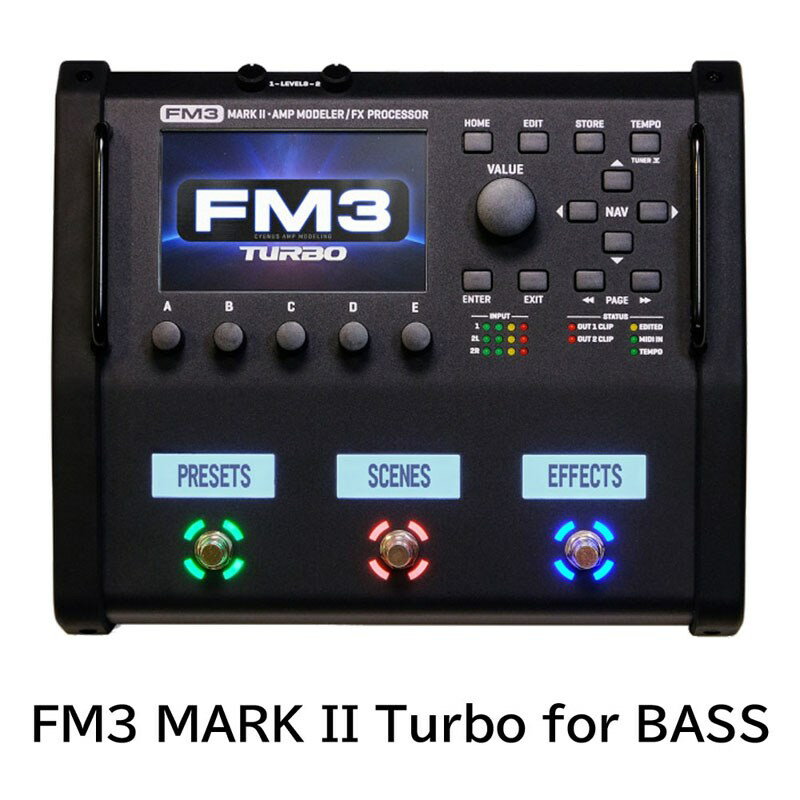 FRACTAL AUDIO SYSTEMS FM3 MARK II Turbo for BASS ベース用エフェクター ベース用マルチエフェクター (エフェクター)