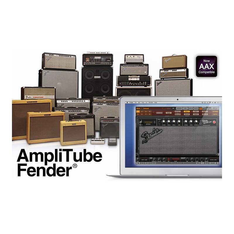 IK Multimedia Fender Collection for AmpliTube(オンライン納品専用) ※代金引換はご利用頂けません。 プラグインソフト アンプシミュレーター (DTM)
