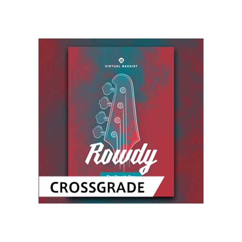 UJAM VIRTUAL BASSIST ROWDY 2 / CROSS GRADE (オンライン納品)(代引不可) ソフトウェア音源 ギター・ベース (DTM)