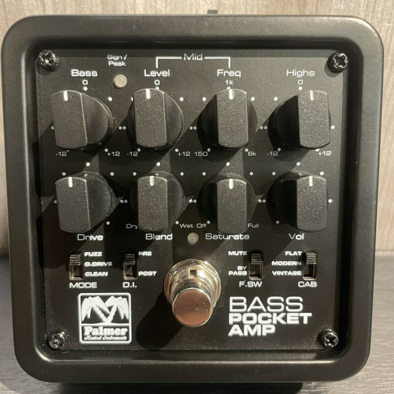 Palmer 【USED】 Pocket Amp Bass ベース用エフェクター ベース用プリアンプ EQ DI (エフェクター)