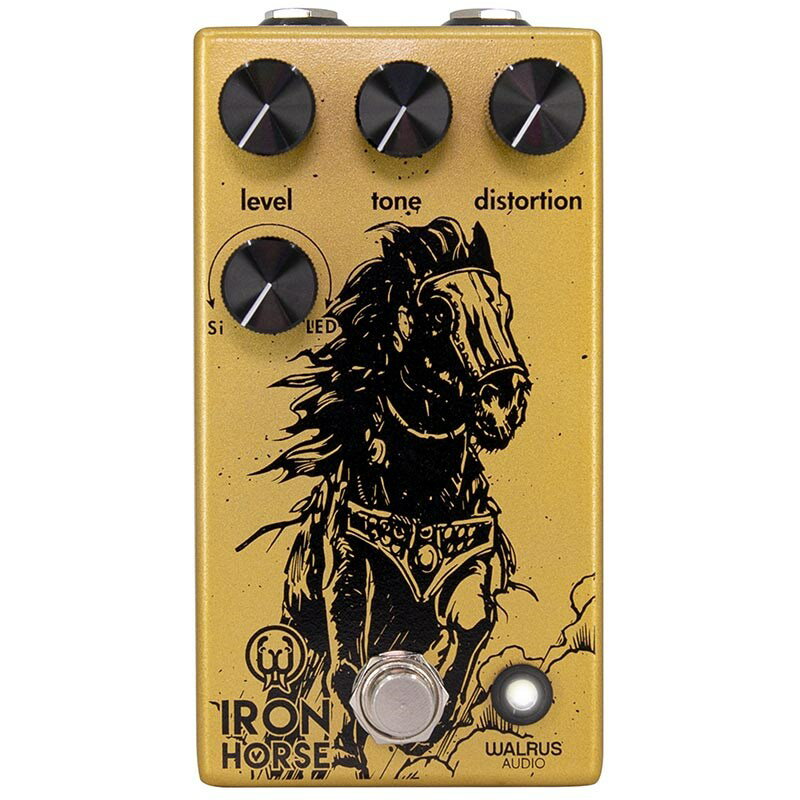 あす楽 WALRUS AUDIO Iron Horse V3 LM308 Distortion ギター用エフェクター 歪み系 (エフェクター)