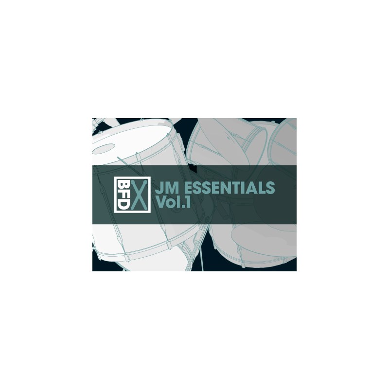 BFD BFD3 Groove Pack: JM Essentials Vol.1(オンライン納品専用) ※代金引換はご利用頂けません。 ソフトウェア音源 ドラム・パーカッション系 (DTM)