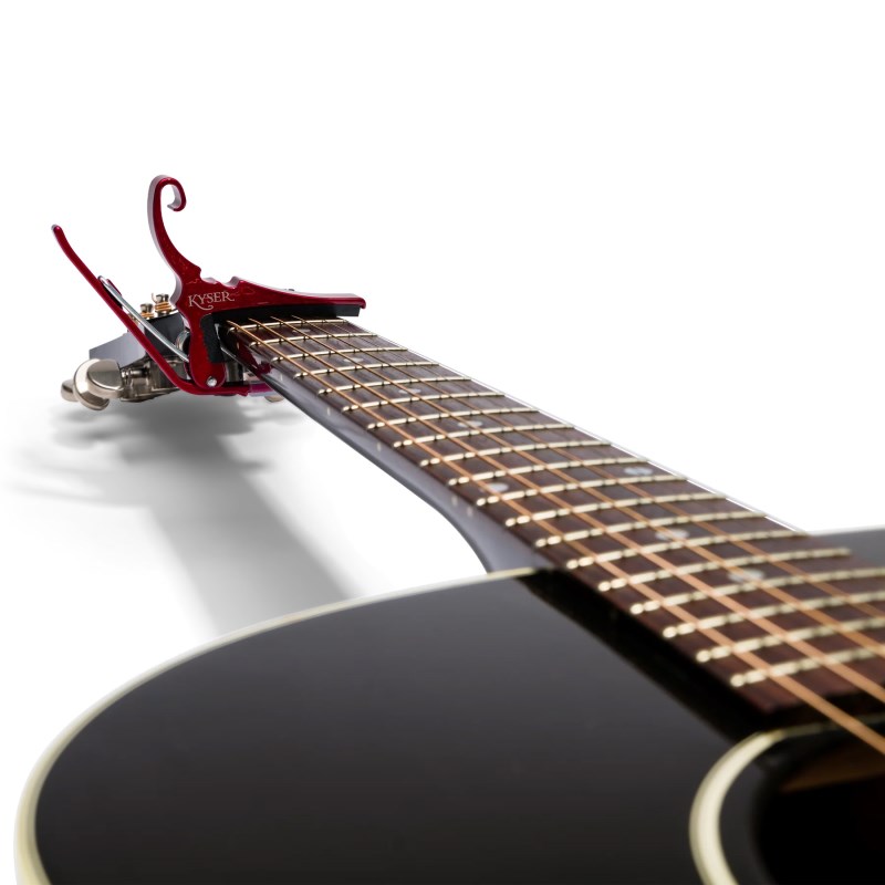 Kyser KG6RA [QUICK-CHANGE CAPO] (RED) カポタスト (楽器アクセサリ) 3