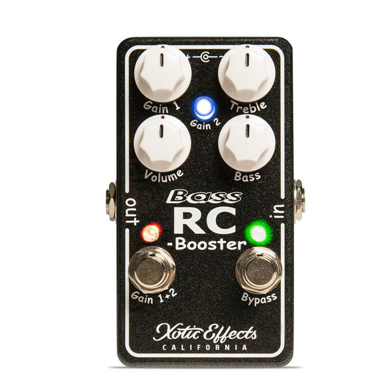 Xotic Bass RC-Booster V2 ベース用エフェクター ベース用ディストーション オーバードライブ (エフェクター)