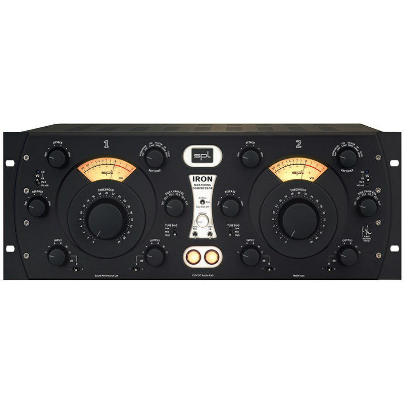 SPL IRON Mastering Compressor(Model 1520)(Black)(受注発注品) アウトボード ダイナミクス・EQ系 (レコーディング)