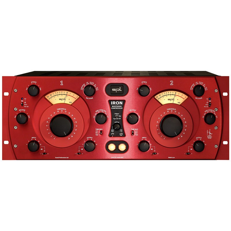 SPL IRON Mastering Compressor(Model 1524)(Red)(受注発注品) アウトボード ダイナミクス・EQ系 (レコーディング)