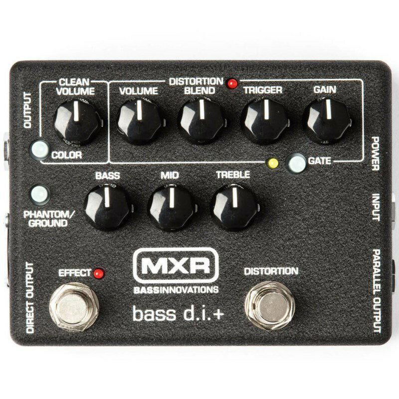 関連商品MXR/Bass Pedal 商品一覧＞＞MXR/新品 商品一覧＞＞エフェクター【15，000円〜40，000円】 商品一覧＞＞ベース用エフェクター/ベース用プリアンプ・EQ・DI/MXR 商品一覧＞＞MXR M80 bass d.i.+ 【数量限定アダプタープレゼント】 ベース用エフェクター ベース用プリアンプ・EQ・DI (エフェクター)商品説明ベーシストの定番アイテム！安心の正規輸入品！本機は独立ディストーションスイッチ搭載により、サウンド・バリエーションが広がったベース用プリアンプ/D/Iです。シンプルながらに軸のぶれないクリアな3バンドEQ搭載のプリ・アンプ部とサウンド・キャラクターがガラリと変化するドライブサウンドという2つの顔を持つ本機はそのサウンドと操作性の良さからプロ/アマ問わず人気のある定番のプリアンプです。また、ディストーションオン時には原音とのMIXも可能となっており、歪ませた際に生じる音圧の減少という弱点を克服しております！また、ドライブ時に生じるノイズに関してもGateスイッチにより見事にシャットアウトしてくれるので、パッシブ楽器にて接続する際にも心配無用です！楽器のトーンを活かしたプリアンプとディストーションサウンドという2つをお求めになる欲張りな方に是非お試し頂きたいモデルです！コントロール：（CL）はクリーン用、（DS）はディストーション用Bypass、Distortionスイッチ、EQ（CL/DS）：Bass/Mid/Treb、Collor（プリセットEQ）、Clean Volume（CL)、Gain（DS）、Distortion Volume（DS）、Blend（DS)、Gate Trigger（DS）=ノイズフロア・スレッショルド、Gateスイッチ（DS）、Phantom/Groundスイッチ（XLR）イケベカテゴリ_エフェクター_ベース用エフェクター_ベース用プリアンプ・EQ・DI_MXR_Bass Pedal_新品 SW_MXR_新品 JAN:0710137022249 登録日:2009/09/29 エフェクター コンパクトエフェクター ストンプボックス