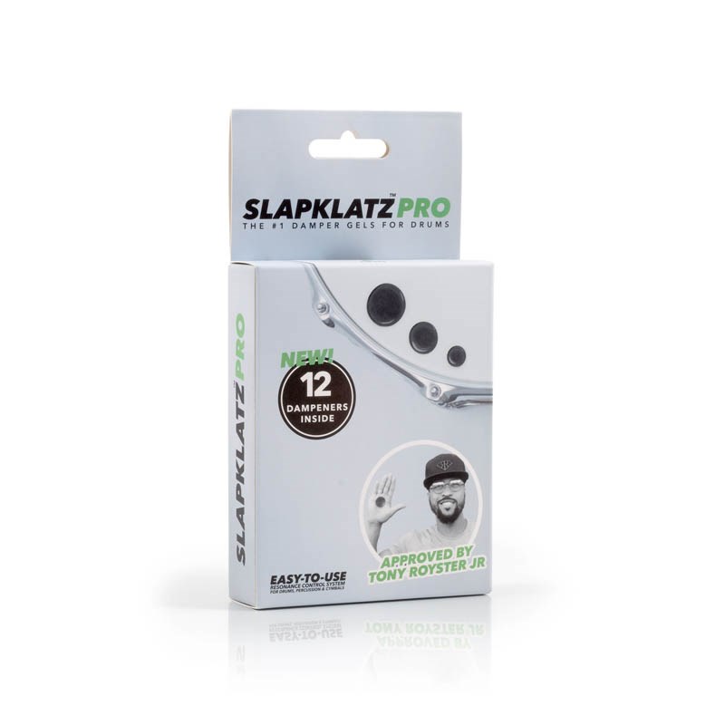 SlapKlatz SlapKlatz PRO Ver.2 Drum Dampeners - GEL Black ̑hANZT (h)