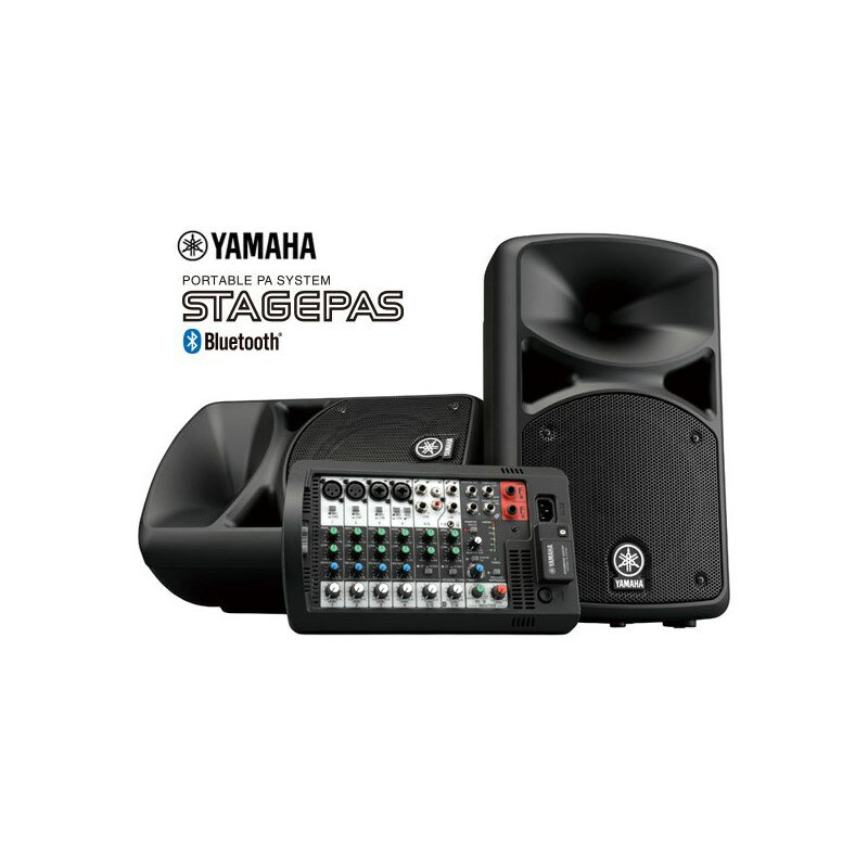 YAMAHA STAGEPAS 400BT 【台数限定特価】【ポータブルPAシステム】 PAセット (配信機器・ライブ機器)