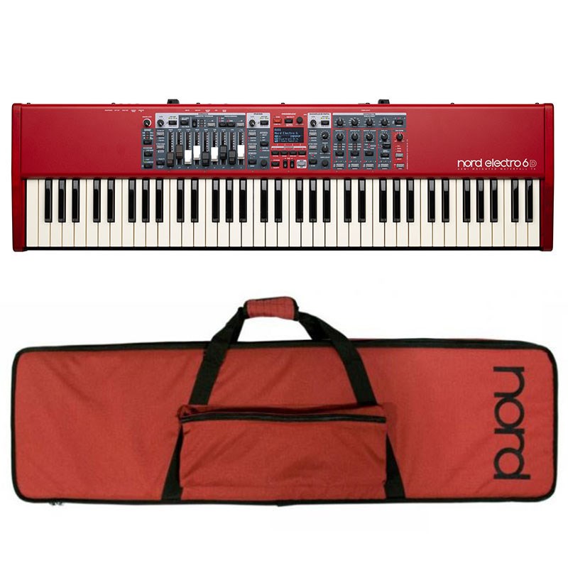 Nord（CLAVIA） Nord Electro 6D 73+専用ソフトケースセット【ケースは7月～8月頃入荷見込み】 ステージピアノ・オルガン オルガン・複合系 (シンセサイザー・電子楽器)