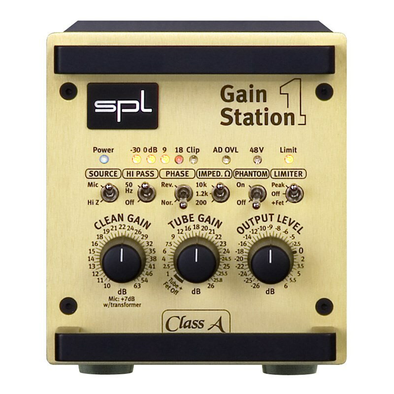 SPL GainStation 1(Model 2272)(受注発注品) アウトボード マイクプリアンプ (レコーディング)