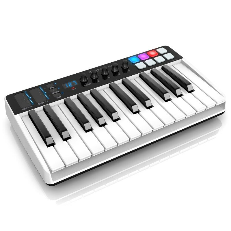 あす楽 IK Multimedia 【デジタル楽器特価祭り】iRig Keys I/O 25 MIDI関連機器 MIDIキーボード (DTM)