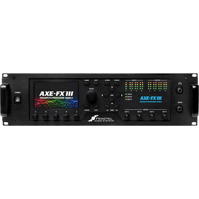 あす楽 FRACTAL AUDIO SYSTEMS Axe-Fx III Mark II アンプシミュレーター アンプ・キャビネットシミュレーター (ギターアンプ・ベースアンプ)