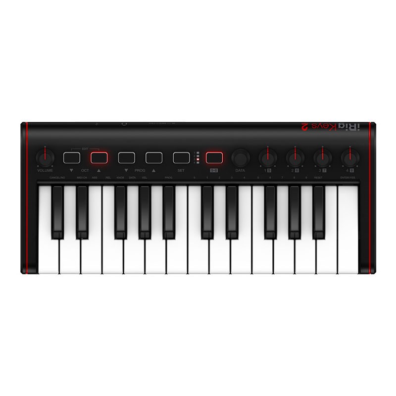 IK Multimedia iRig Keys 2 Mini(25鍵ミニサイズ鍵盤) MIDI関連機器 MIDIキーボード (DTM)