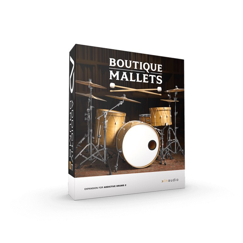 xlnaudio 【XLN Audio期間限定プロモーションセール】ADpak Boutique Mallets (オンライン納品)(代引不可) ソフトウェア音源 ドラム・パーカッション系 (DTM)