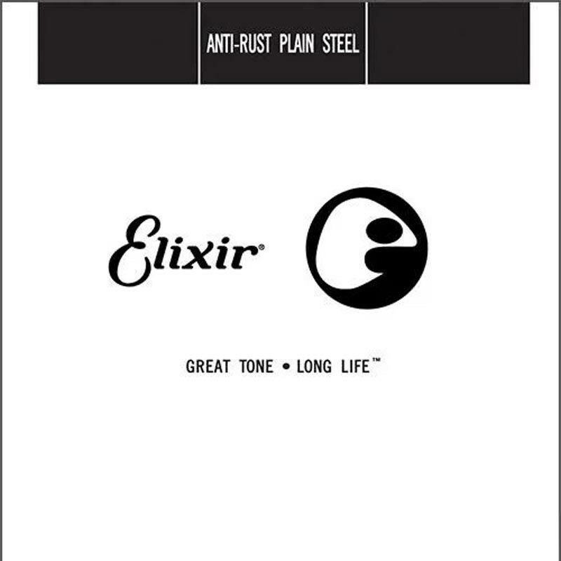 ELIXIR Anti-Rust Plain Steel String (Single/.011) 弦 エレキギター弦 (楽器アクセサリ)