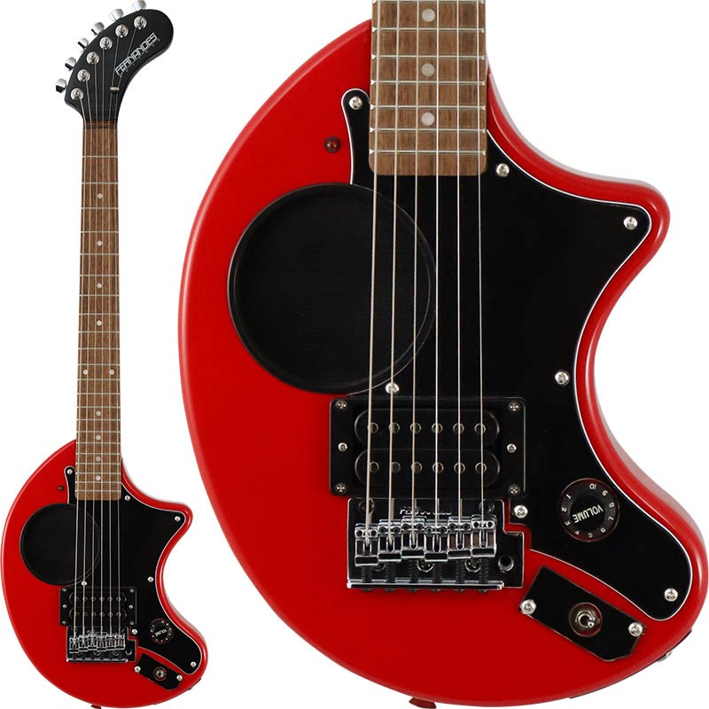FERNANDES ／ Burny IKEBE ORIGINAL ZO-3ST BG (RED) ミニ・アンプ内蔵タイプ (エレキギター)