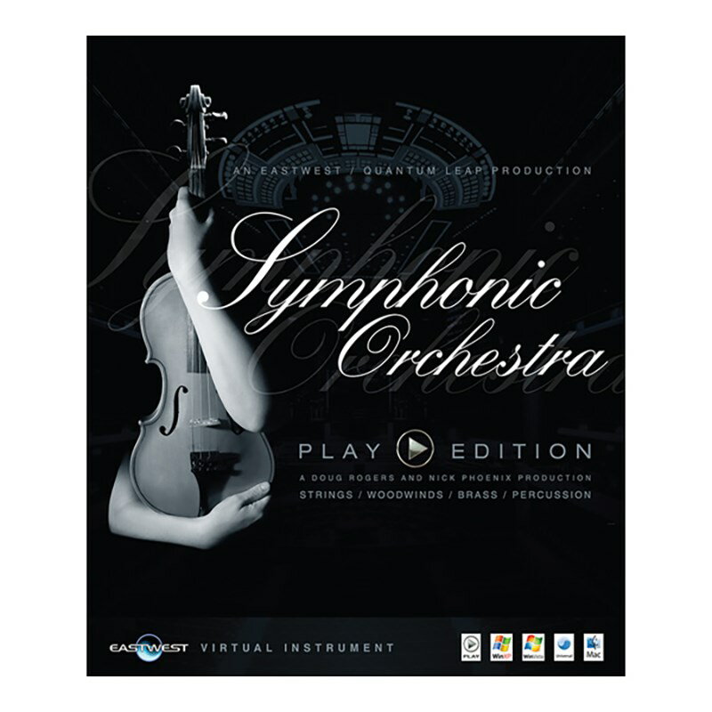 EAST WEST Symphonic Orchestra Platinum(オンライン納品)(代引不可) ソフトウェア音源 オーケストラ 管弦楽器 (DTM)