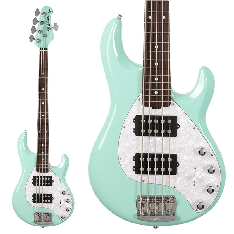 MUSICMAN StingRay5 Special HH (Laguna Green/Rosewood) エレキベース MMタイプ (ベース)