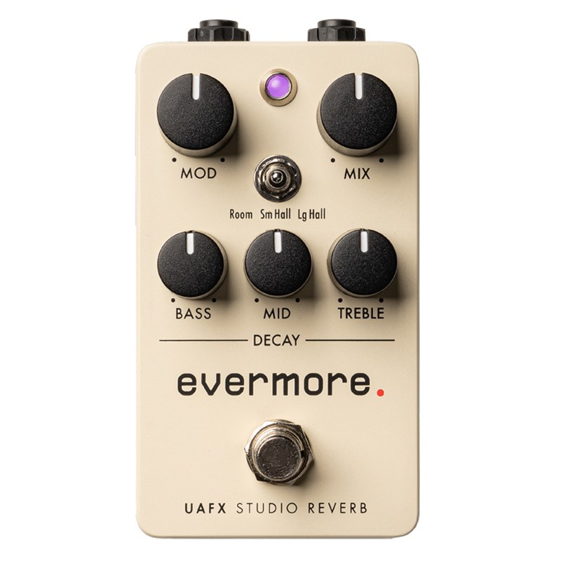あす楽 Universal Audio UAFX Evermore Studio Reverb ギター用エフェクター 空間系 (エフェクター)