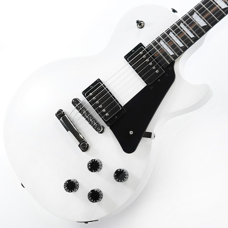 関連商品Gibson/Les Paul Models 商品一覧＞＞Gibson/新品 商品一覧＞＞エレキギター【150，000円〜280，000円】 商品一覧＞＞レスポールタイプ/Gibson 商品一覧＞＞Gibson Les Paul Modern Studio (Worn White) レスポールタイプ (エレキギター)商品説明Les Paul Modern Studio多くのギタリストに選ばれてきたLes Paul StudioがLes Paul Modern Studioとしてリファインされました。エボニー指板を採用し演奏性を向上させるコンパウンドラジアスとハイポジションへのアクセスを実現するモダンコンタードヒール、ブラックニッケルのハードウェアなど、Les Paul Modernから継承されたスペックとなっております。サウンドの要となるピックアップは490R、498Tを引き続き採用。従来のLes Paul Studioに搭載されているコイルタップに加え、Phase & Pure Bypassお切り替えが追加されており、サウンドバラエティを豊かにすること間違いなし！是非この機会をお見逃しなく！※画像はサンプルです。製品の特性上、杢目、色合は個体ごとに異なります。ギグバッグ付属商品詳細BodyShape: Les PaulMaterial: MahoganyTop: MapleWeight Relief: Ultra-ModernBinding: Single-ply Black， FretboardNeckNeck: MahoganyProfile: SlimTaper with Modern Contoured HeelNut width: 43.053mmFingerboard: EbonyScale length: 628.65mmNumber of frets: 22Nut: Graph TechInlay: Acrylic TrapezoidHardwareBridge: Aluminum Nashville Tune-O-MaticTailpiece: Aluminum Stop BarTuners: Grover Rotomatic with Keystone ButtonPlating: Black NickelElectronicsNeck pickup: 490RBridge pickup: 498TControls: 2 Push/Pull Volume (Coil Tap)， 2 Push/Pull Tone (Phase & Pure Bypass)イケベカテゴリ_エレキギター_レスポールタイプ_Gibson_Les Paul Models_新品 SW_Gibson_新品 JAN:4570155995736 登録日:2024/02/21 エレキギター ギブソン レスポール