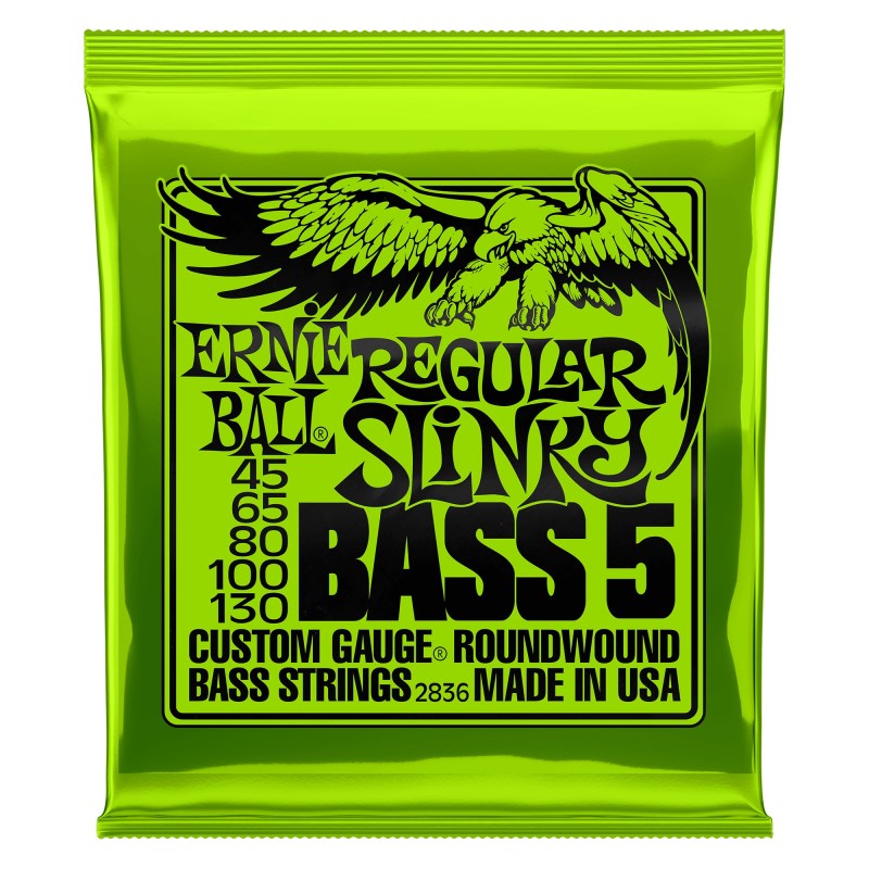 関連商品ERNIE BALL/新品 商品一覧＞＞楽器アクセサリ【〜10，000円】 商品一覧＞＞弦/ベース弦/ERNIE BALL 商品一覧＞＞ERNIE BALL Custom Gauge Round Wound Bass 5-Strings/ 2836 REGULAR SLiNKY 弦 ベース弦 (楽器アクセサリ)商品説明スタンダードなベース弦といえば、アーニーボール！ プロミュージシャン御用達ベース弦！コチラは5弦ベース用になり、1セット単位でのお受付となります。 ■REGULAR SLiNKY:045-065-080-100-130イケベカテゴリ_楽器アクセサリ_弦_ベース弦_ERNIE BALL_新品 SW_ERNIE BALL_新品 JAN:0749699128366 登録日:2009/09/29 ベース弦 アーニーボール アニーボール