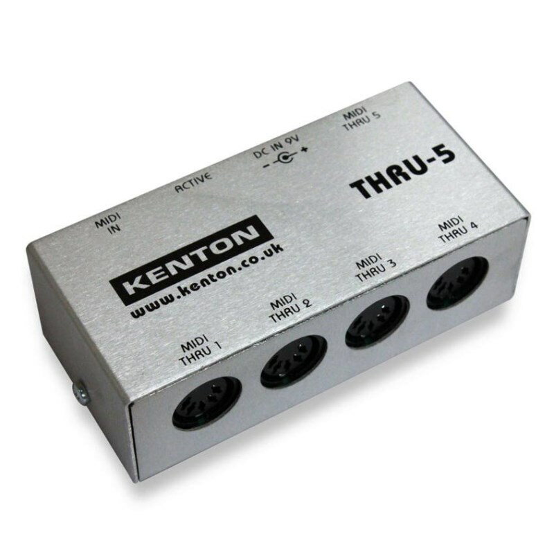KENTON THRU-5 MIDIスルーボックス MIDI関連機器 MIDIインターフェイス・その他機器 DTM 