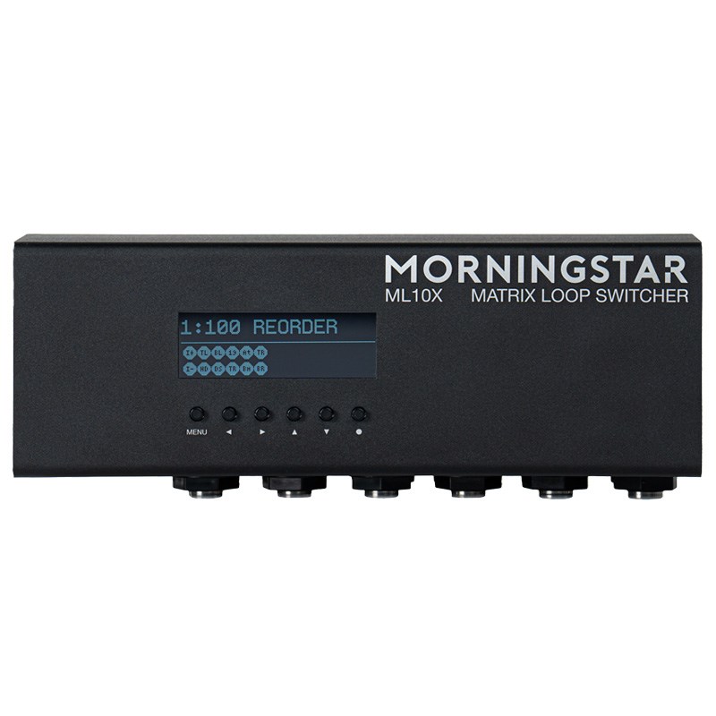 あす楽 Morningstar FX ML10X ラインセレクター フットスイッチ ループスイッチャー (エフェクター)