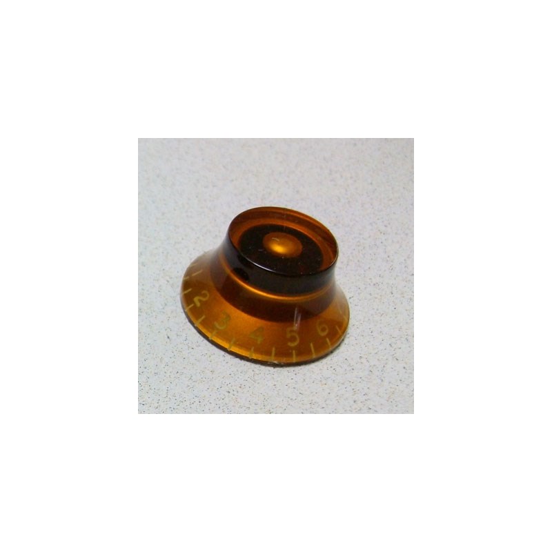 Montreux Selected Parts / Metric Bell Knob Amber [1358] ギター・ベース用パーツ ノブ・スイッチキャップ・プレート (楽器アクセサリ)