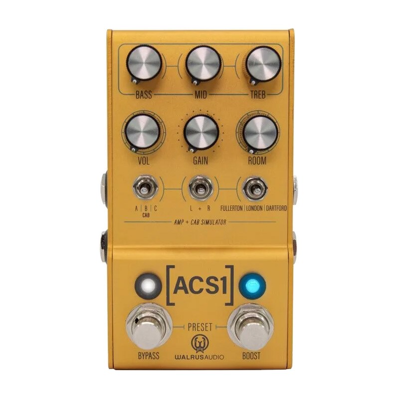 あす楽 WALRUS AUDIO ACS1 Amp Cab Simulator【MAKO Series 】 アンプシミュレーター アンプ キャビネットシミュレーター (ギターアンプ ベースアンプ)